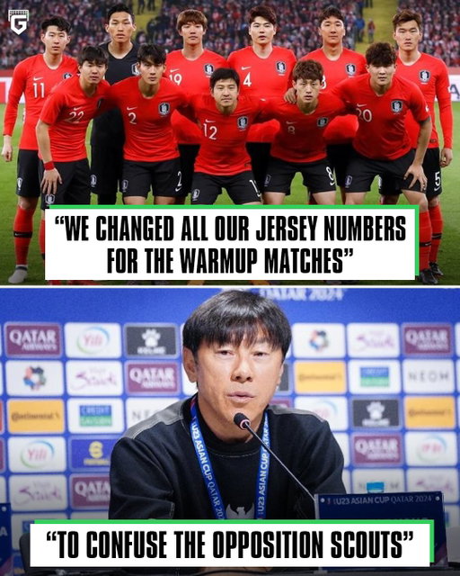 🇰🇷 Before the 2018 World Cup, South Korea’s players deliberately swapped shirt numbers during friendly matches ahead of the World Cup to confuse opposition scouts… 🫣

Manager Shin Tae Yong later explained:

🗣️: “We switched them around because we didn’t want to show everything and to try and confuse them. They might know a few of our players, but it is very difficult for Westerners to distinguish between Asians and that’s why we did it.”

This happened after Sweden allegedly sent out scouts to watch the South Korean national team 😅
