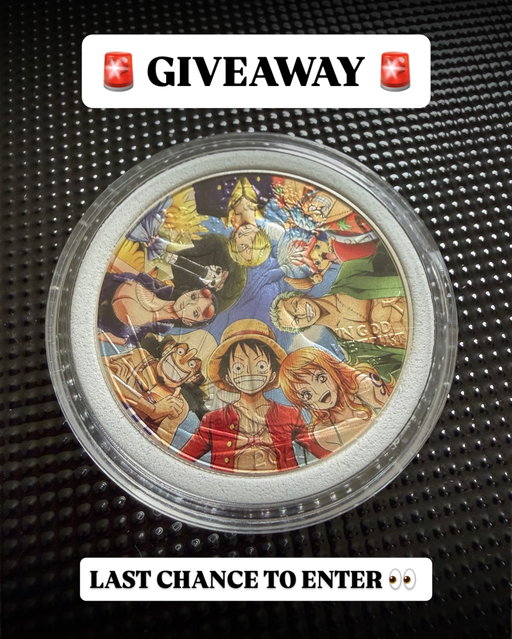 TO ENTER: follow @apexstreamslive and like this post 👀

Want an extra entry? Tag a friend in the comments or share this post to your story 🤝

This 1 oz .999 Silver One Piece coin could be yours!