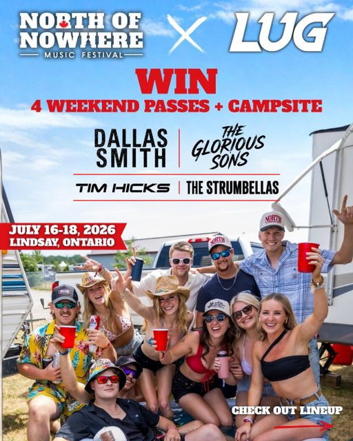 🚨 HUGE GIVEAWAY 🚨 We’ve teamed up with @northofnowhere_musicfestival to give away the ultimate festival weekend package 🤠🏕️🎶

🎟️ WIN: 4 Weekend GA Passes + 1 Campsite (Tent or RV)

HOW TO ENTER 👇

1️⃣ Follow @northofnowhere_musicfestival & @lugsports
2️⃣ Tag a friend in the comments (1 tag = 1 entry)
3️⃣ Share this post to your story for a bonus entry

⏰ Contest ends Friday, July 3rd.

@northofnowhere_musicfestival is a country-rock music and camping festival happening July 16–18 in Lindsay, Ontario 🇨🇦

It’s the ultimate summer festival & camping experience... don’t miss out👀

#northofnowhere #countrymusic #musicfestival #ontariomusic #campingfestival