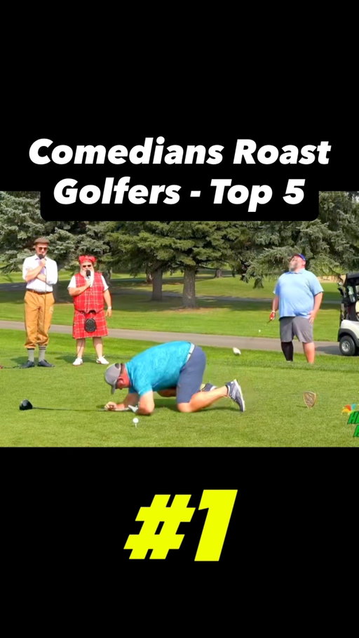 🤣😳 Could you handle the @greatoutdoorscomedy Heckle Hole with @atomicimprov ?? #golf #comedy #roast #top5 #golfer