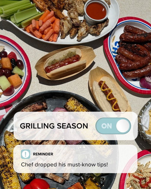 Summer is calling…and so is the grill. 🍔☀️🌭 

We asked Chef Thomas for his top tips to elevate summer cookouts, from chicken and steaks to hot dogs done right. Part 1 is just the start! Read more on our Feed Blog at the link in bio.