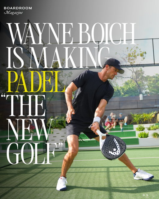 Before padel had momentum in America, Wayne Boich saw its potential.⁠
⁠
Now, through Reserve Padel, he's helping turn the sport into a business, lifestyle, and cultural platform. From elite tournaments in Miami and Marbella to partnerships with Aston Martin and UBS, Reserve is building an ecosystem that extends far beyond the court.⁠
⁠
For Boich, the goal isn't to create the next pickleball. It's to build the home of padel in the United States.⁠
⁠
Read the full feature in our summer print magazine. Link in bio.