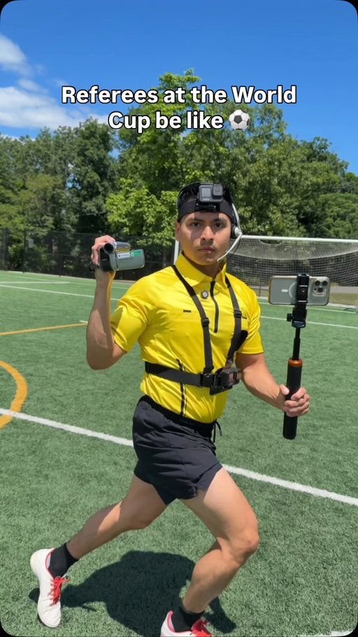 The new ref cam is insane 😂🎥⚽️ 

#worldcup #worldcup2026 #mundial