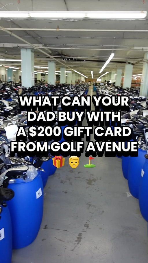 Running last minute and you missed the shipping deadline? We’ve got you covered 💚

A $200 Golf Avenue gift card is the solution. He’ll know exactly what to do with it.

Visit the link in bio to grab one ⛳

#FathersDay #GolfGifts #golflife #golfaddicts