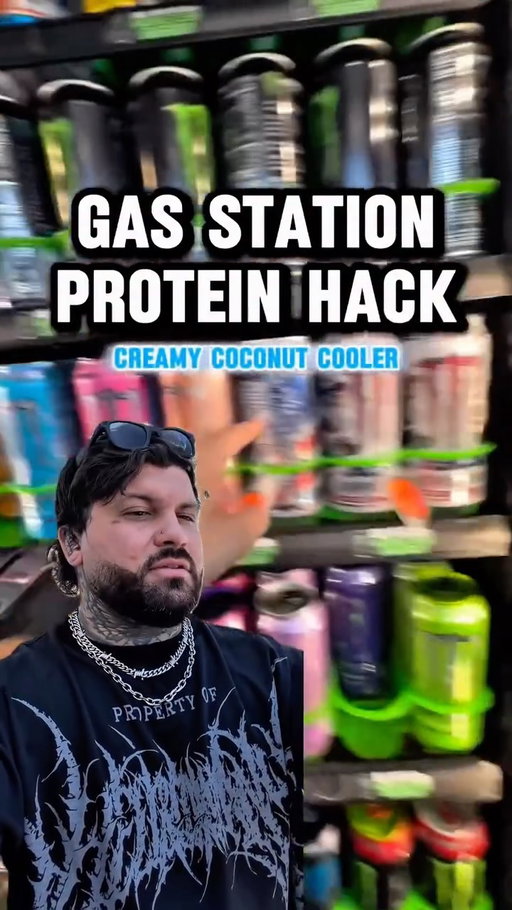 Saw this monster and fair life gas station protein hack from @mattdefined decided to give it a try