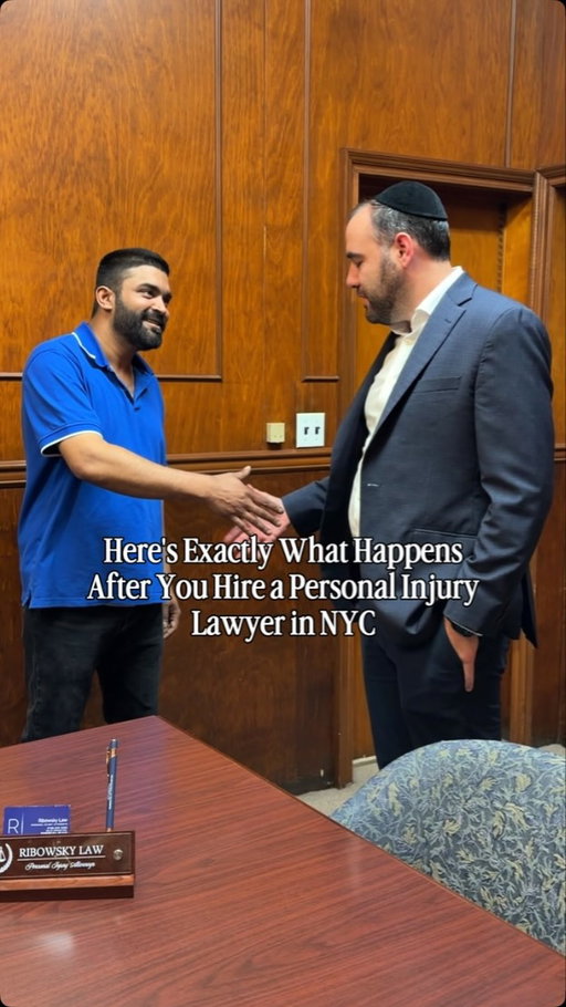 You just hired a personal injury lawyer in New York. Here’s what happens next.

In weeks 1 and 2, your attorney locks in the evidence: accident reports, medical records, witness statements, and everything needed to build the foundation of your case.

From months 1 through 3, that evidence becomes a detailed demand letter that puts the insurance company on notice and makes clear exactly what your claim is worth.

From months 3 through 12, your lawyer is in active negotiation, so you don’t have to deal with adjusters, lowball offers, or pressure tactics on your own.

The process takes time because rushing it is how money gets left on the table.

If you were hurt in a car accident, slip and fall, or any personal injury in New York and you haven’t hired an attorney yet, start here.

Ribowsky Law, NYC, Queens, Brooklyn, all five boroughs.

Free consultation, call (516) 531-7833.