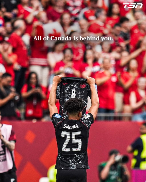 All of Canada is behind you, Ismaël.