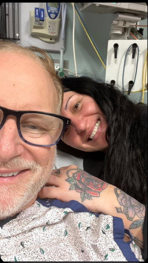 My ❣️I’ll be right here when you wake up ❣️Hi Guys, it’s me Heather . Mike Isn’t feeling really good and took a fall down the stairs. He will be back on his live soon . Prayers for a speedy recovery ❤️‍🩹