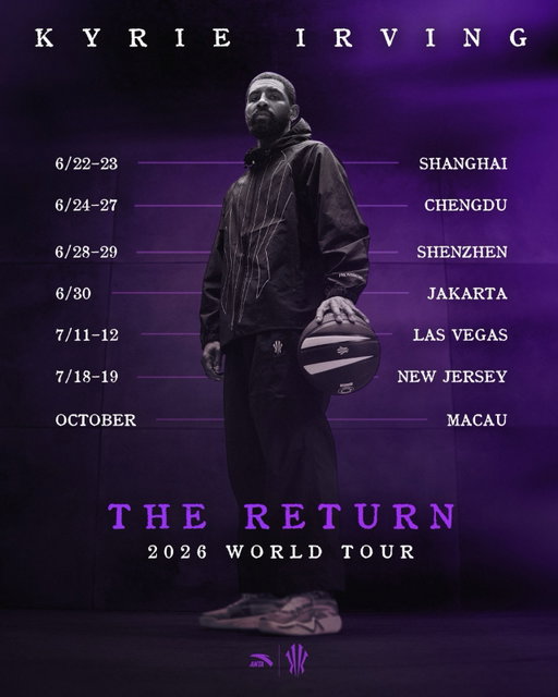 Time reveals.
Time heals.
Time teaches.
Now it’s time to reconnect.
See you on the journey.

#kyrieirving #kyrie #anta #worldtour #china