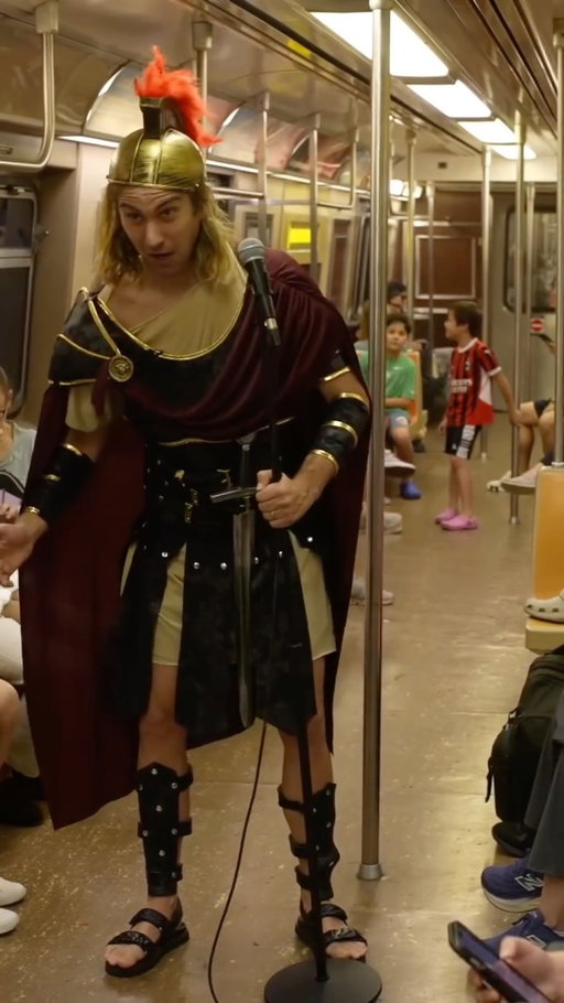 A banana does stand up on the subway in NYC. 

Come see me live:
July 10 Long Island, NY @govsconedy
July 12 Naples, FL @offthehookcomedyclub
July 18 Rochester, NY @carlsoncomedy
July 29 Washington DC @dccomedyloft
July 31 Boston, MA @offcabot 
Aug 8 New York, NY @theasylumnyc
Aug 13 Chicago, IL @thecomedybar 
Aug 14 Detroit, MI @thecomedybar 
Aug 15 Pittsburgh, PA @thecomedybar 
Aug 22 Columbus, OH  @theattickcomedycbus
Sept 2 Point Pleasant, NJ @unclevinniescomedyclub 
Sept 19 New Orleans, LA @thehowlinwolfnola
Oct 15 Dallas, TX @dallascomedyclub 
Oct 23 Sunnyvale, CA @roostertf
Dec 19 Canto, OH @cantoncomedyboom