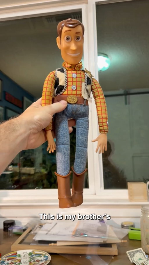 "woody works!" - my son