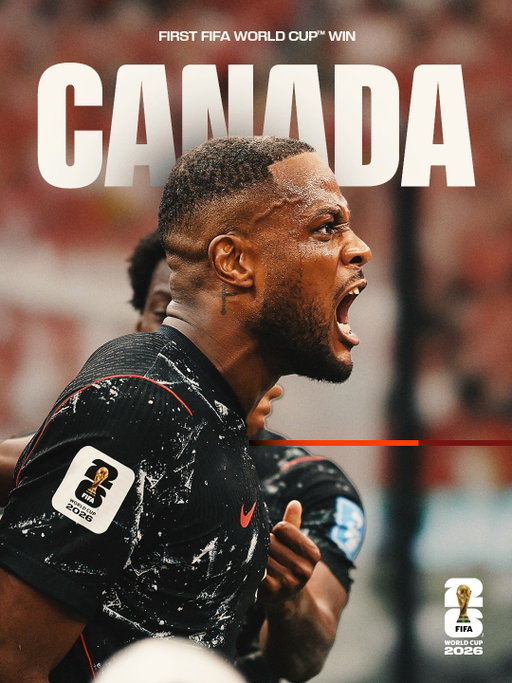 Co-hosts Canada make history 🇨🇦 

#FIFAWorldCup