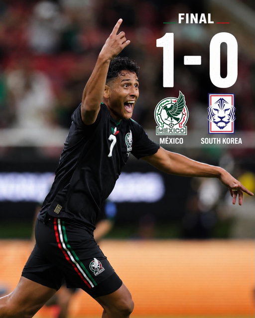 What a WIN!! 
¡Vamos Mexico!
