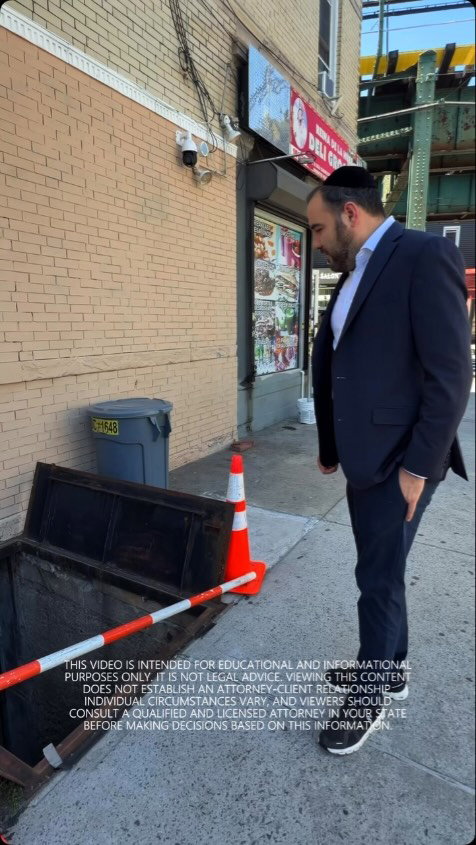 If you walk the sidewalks of New York City, you need to know this about cellar doors and who is legally responsible for them.

Cones and upward-angled doors reduce risk but do not eliminate liability. Leaving an open cellar door unattended for hours or days, with no one present, violates the duty of care owed to everyone walking by. At night, that opening can become nearly impossible to see.

Under New York premises liability law, building owners and commercial tenants are responsible for the condition of cellar doors on their property. If you fell in, there is an insurance policy to pursue, either the building’s or the tenant’s. You may have a case.

Do not assume there is nothing you can do. A personal injury attorney will know exactly who is liable and how to prove it.

Ribowsky Law, slip and fall, premises liability, and personal injury in Queens, Brooklyn, and all five boroughs. 
Free consultation, call (516) 531-7833.