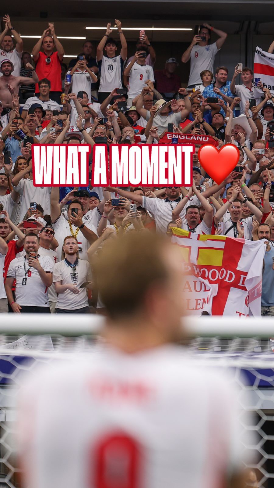 “One of my favourite ever moments in an England shirt” ❤️

Harry Kane and Jordan Pickford on that powerful post-match emotional moment and their deep connection with the fans.

#LionsDen connected by @EE 🦁
