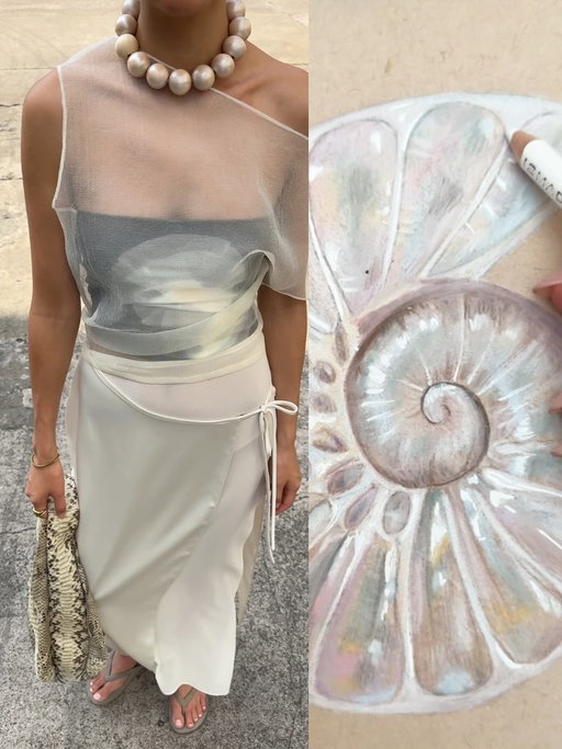 sometimes I can’t decide if I prefer drawing or dressing up - so here’s a bit of both ⭐️🪽🍒✨🪩

sharing more of my art @shan.kerr.studio 

#fashion #artist #colouredpencil