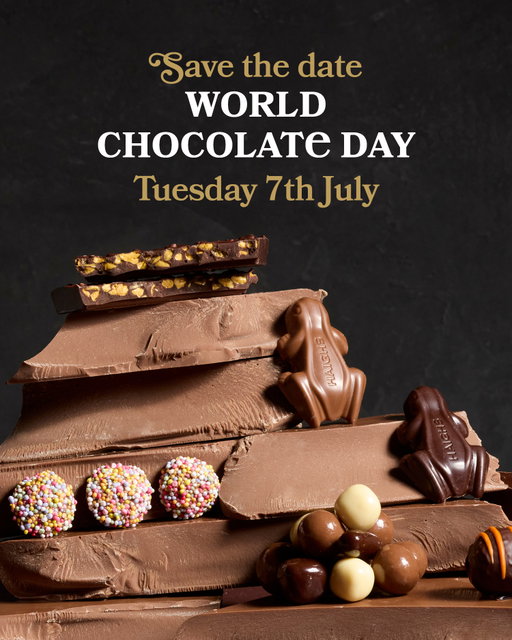 Mark your calendars... Our favourite day of the year is coming up and something special will be launching this World Chocolate Day, Tuesday 7th July. 🍫
Be the first to find out via the link in our bio.
