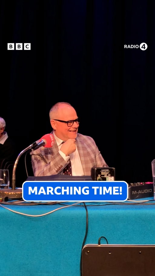 It’s Marching Time! 

Jack Dee returns to Brighton with panellists Richard Coles, Tony Hawks, Rachel Parris and Marcus Brigstocke. 

I’m Sorry I Haven’t A Clue | Listen on BBC Sounds