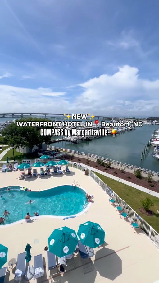 📌Save this post for your next trip to📍Beaufort because you don’t want to miss staying at the new waterfront @compasshotelbeaufort by @margaritaville (AD)

Our family recently enjoyed a stay here and can’t sing this property’s praises enough-it checked all our boxes!

✅ Family friendly (bonus⭐️pets allowed!)
✅ Waterfront w/balcony view
✅ Pool (bonus⭐️by the water)
✅Valet Parking
✅ HUGE complimentary breakfast buffet 
✅ Onsite 5 o’Clock Somewhere Bar & Grill (bonus⭐️poolside)
✅ 7 min walk from downtown
✅ Close to other attractions like @capelookoutnps & Shackleford Banks

We can’t wait to book our next stay, so send this to who needs a getaway in the sun & see you poolside☀️ 

#beaufortnc #margaritaville #margaritavillestays #compasshotelbeaufort @hotelcompass @thecrystalcoast