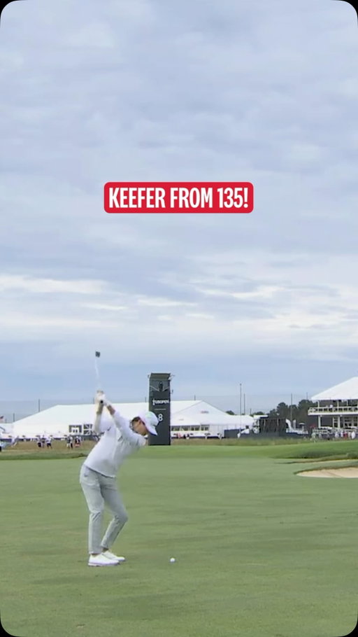 An eagle 2 for Johnny in his 2nd U.S. Open start!