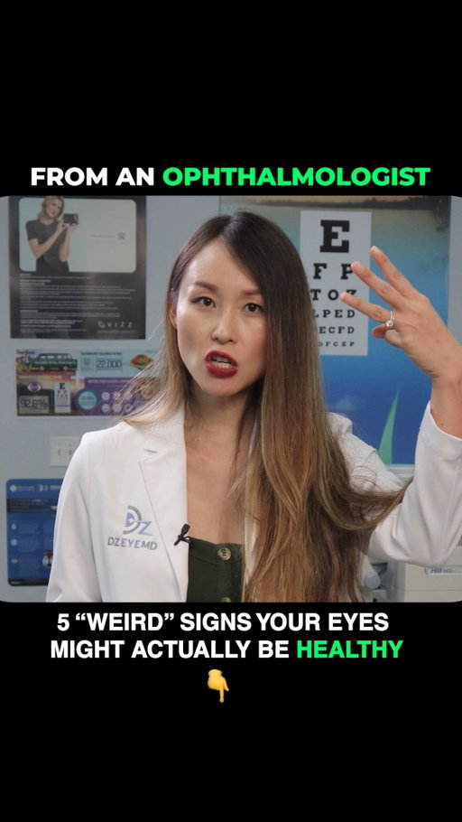 👁️ 5 "Weird" Signs Your Eyes Might Actually Be Healthy 👁️

Ever notice your eyes doing something strange and instantly assume the worst? 😰 As an ophthalmologist, I'm here to tell you that some of those bizarre eye quirks are actually completely normal and show your eyes are doing exactly what they're supposed to do!

The "weird" signs explained:

1.-The occasional "floater" 🪰 Seeing a tiny, translucent speck drift across your vision when looking at a bright sky? If it's occasional, it's just normal protein clumps in your vitreous gel.
2.-Sudden eye twitching 👁️‍🗨️ A temporary lid twitch is usually just your eye's way of telling you it needs more sleep, less caffeine, or a break from stress. Watering when it's windy 💨 
3.-Excessive tearing in the cold or wind is actually a healthy, protective reflex mechanism to keep your eyes from drying out.
Seeing "stars" after sneezing ✨ 
4.- A quick burst of light after a hard sneeze or rubbing your eyes is just mechanical pressure stimulating your retina, totally normal!
5.-Morning "sleep" in your eyes 🥱 Waking up with a little crustiness in the corners means your tear film successfully cleared out debris while you slept.

✨ Real powerful results, because your health is our mission. ✨

Your eyes do a lot of heavy lifting every day! To give your vision the comprehensive, doctor-formulated care it needs to stay sharp, head over to 1md.org today. 🔗👇

#EyeHealth #Ophthalmologist #VisionCare #HealthyEyes #EyeDoctor #1MDNutrition #MedicalFacts #HealthyLiving