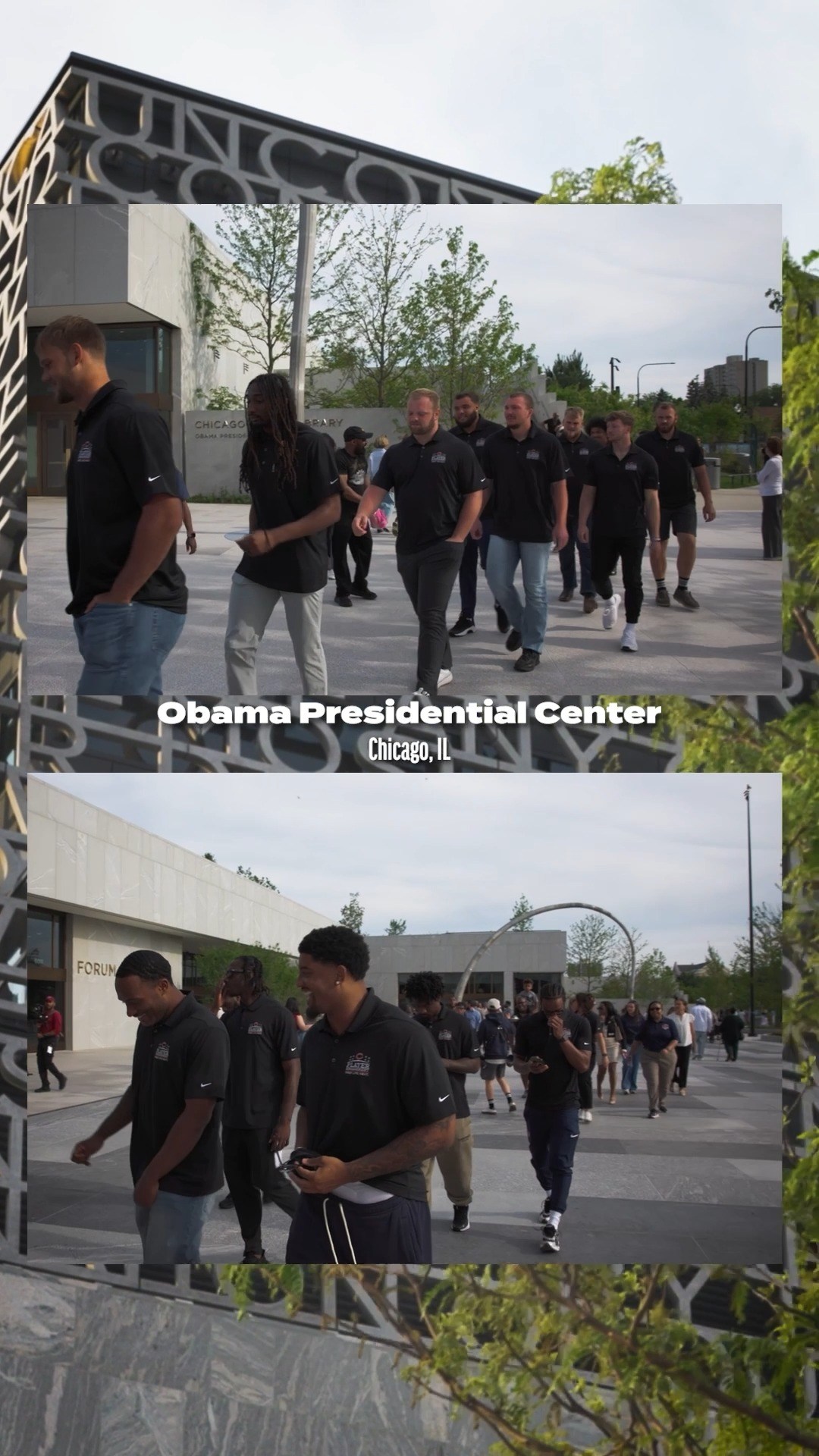 A few weeks ago, our rookies got a sneak peek of the Obama Presidential Center and visited with the Southside Wolfpack for a meet & greet.

Catch us tomorrow at the grand opening festivities for a series of activations at Home Court!