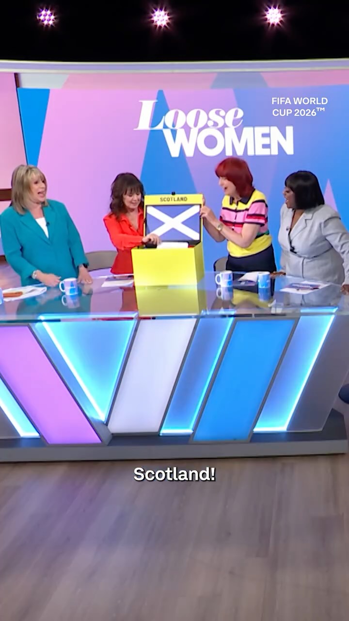 Come on the Tartan Army! 💙 🏴󠁧󠁢󠁳󠁣󠁴󠁿

Loose Women have Scotland in the ITV sweepstake. Here's hoping for as many goals as there are heated debates on the panel! ⚽️

Mon the Scots! #FIFAWorldCup #SCOMOR