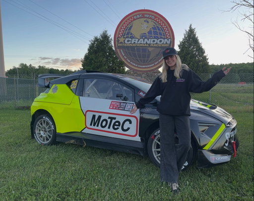 So it begins!! First time racing a rally car since 2019 and no better place to do it than @crandonoffroad 🤩 so incredible grateful for this opportunity and I can not thank everyone involved. You can watch live on @floracing and Racer TV through the weekend and Amazon Prime on Sunday evening. Let’s get this weekend started!! 
•
+ I get to race against @banks169 for the first time since Nitrocross, that just makes it even better 🫶🏻