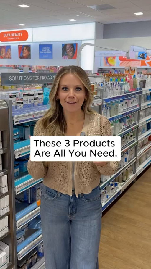 STOP wasting money on skincare. These 3 products are all you really need.