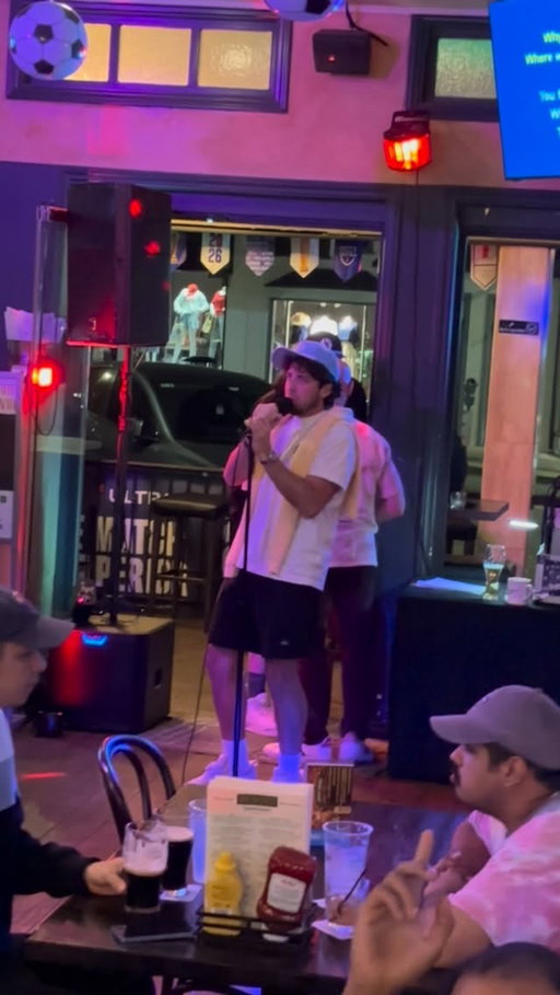 Won the crowd. Lost them in the middle. Got them back at the end. That’s karaokeball.