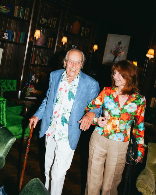 A look back at Gerald Scarfe's surprise 90th birthday celebration at Scarfes Bar - an unforgettable evening surrounded by loved ones, thoughtful touches, and spirited conversation in honour of an extraordinary artist.⁣
⁣
#Rosewood #RosewoodLondon