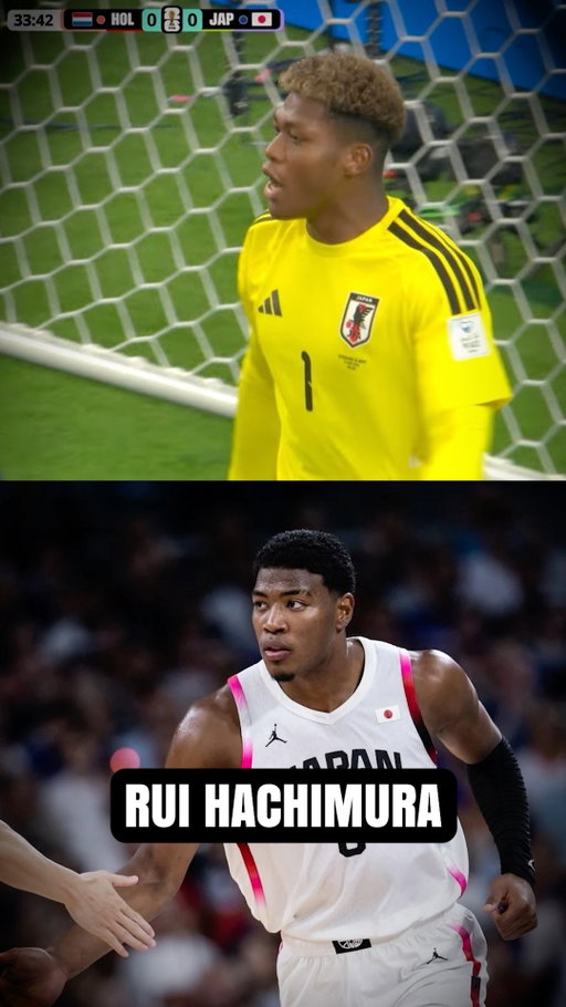 That's not Rui Hachimura in goal for Japan 😭 one X user swore it was, and honestly I get it, same haircut and everything. But that's Zion Suzuki, 23, born in Newark, raised in Japan, balling out for Parma in Serie A 🧤 the USMNT really let this one slip away. 

This did get me thinking though, how cool would it be if teams actually threw their NBA stars in net 🤔 nobody's scoring on Giannis for Greece, AD walls up the goal for the USMNT, and Wemby snatches everything out the air for France while drawing yellow cards at 7'4" 💀 peak France behavior to add one more freak.

#ZionSuzuki #WorldCup2026 #Lakers #Japan #soccer