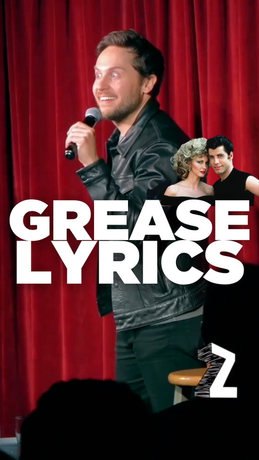 Rewatching Grease… The lyrics didn’t age well #grease #standupcomedy #ClassicMovies #Nostalgia