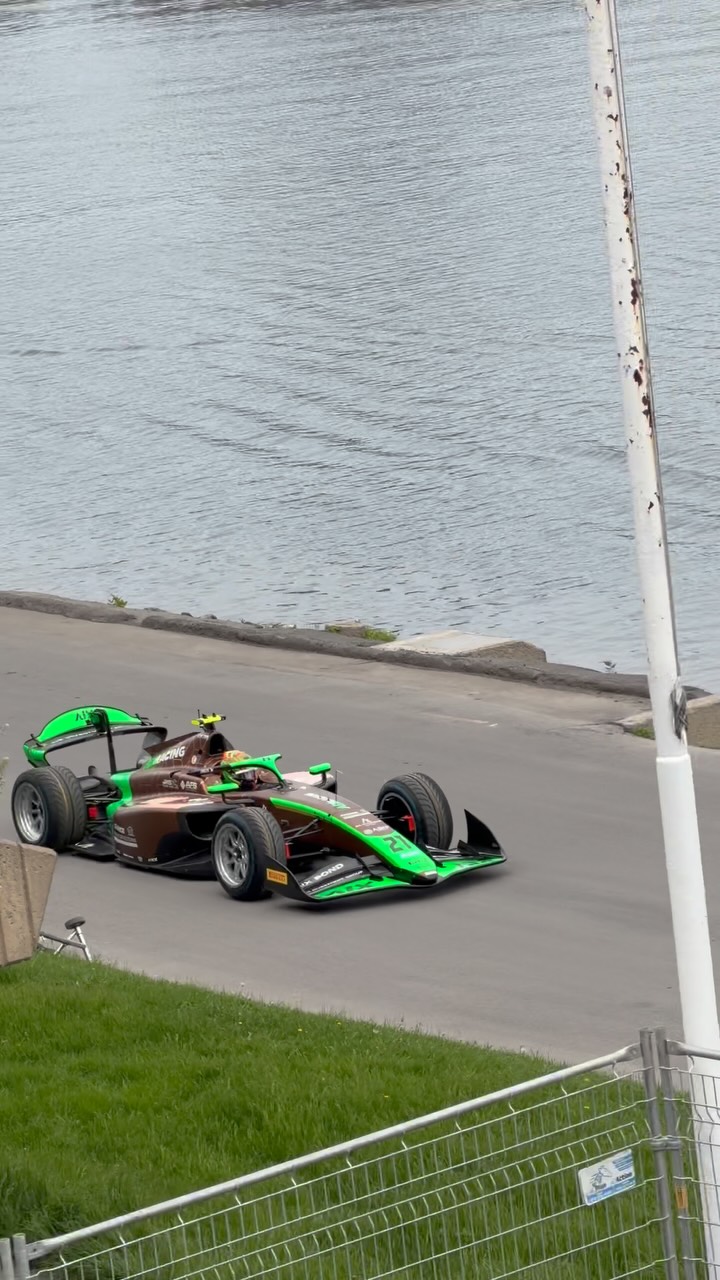 @formula2 is racing on Circuit Gilles-Villeneuve for the first time in history 👊 🏎️(video was taken during the Montreal Grand Prix) (May 22-23-24) #formulaone #formula2 #f2 #grandprix #montreal