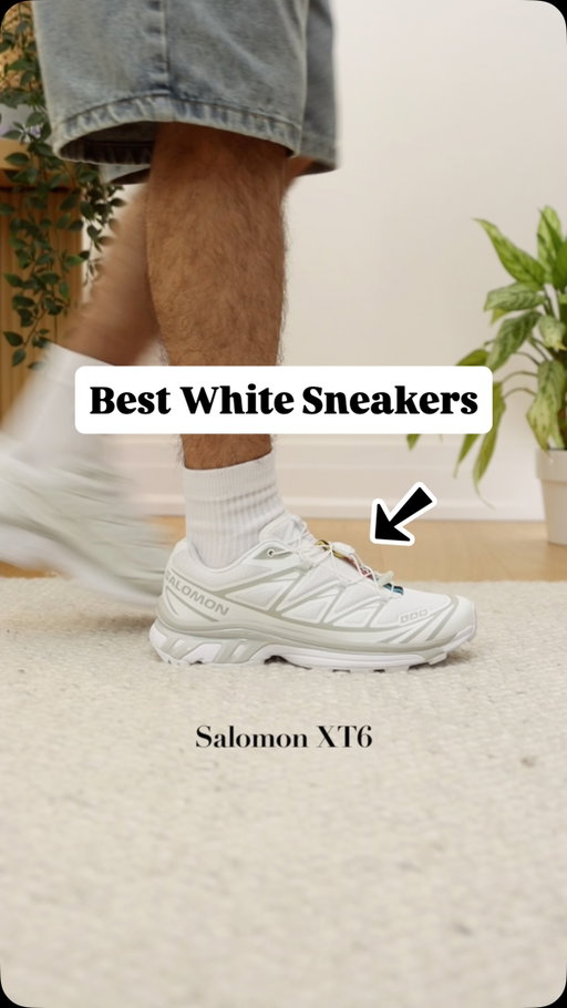 What’s your go-to white sneaker right now? 

Shoes featured in this video:
Salomon xt6 @salomonsportstyle 
Air Jordan 4 white cement @jumpman23 
Adidas Stan smith @adidas 
Prada America’s cup @prada 
Reebok club c @reebokcanada 
Adidas BW army 
Adidas adistar control 5 @adidasoriginals