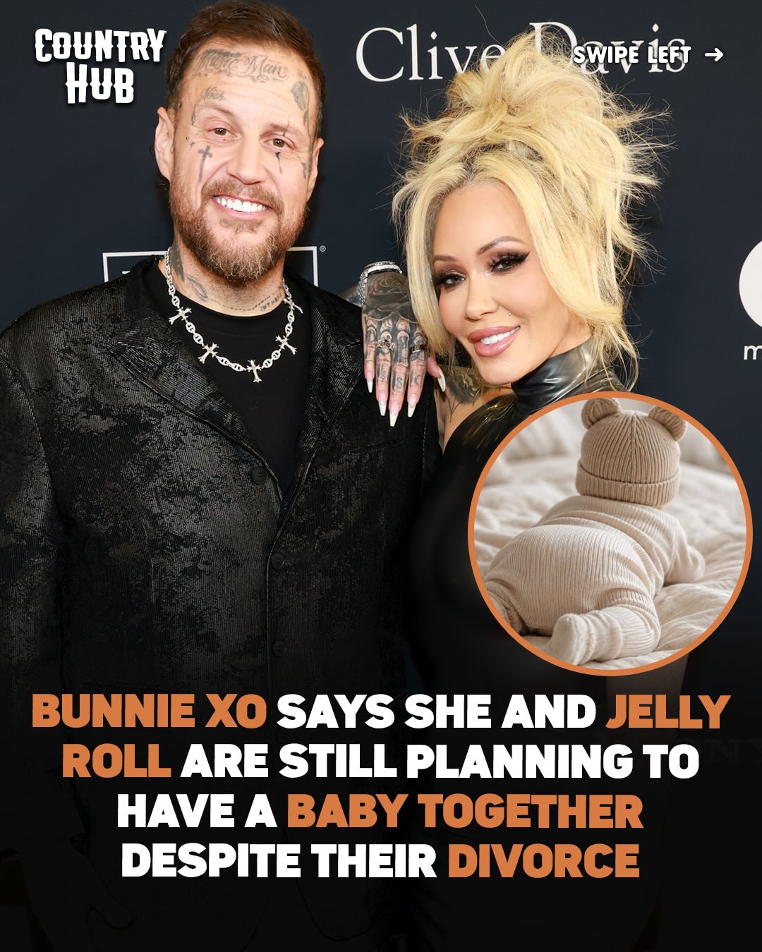 Bunnie XO said she and Jelly Roll still want to have a baby together despite their divorce because it’s something they’ve always wanted ‼️

“Y’all are going to be shocked to hear this, but we’re still having a baby.”