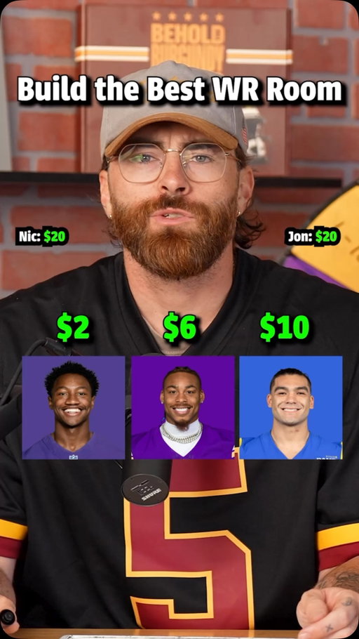 Spend $20 on the BEST WR Room 🏈
