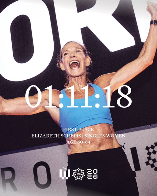 WOMEN: WORLD CHAMPIONS. 🏆

"You're never too old to try something new." - Elizabeth Schepis

All 1st Place Winners receive the following:

▪️PUMA Project Podium: Invitation to join PUMA as an official athlete, providing gear access and elite support through 2027.
▪️New Trophy: Redesigned HYROX World Championship trophy.
▪️HYROX Cruise: Free balcony cabin on the athlete cruise (Oct 21-25).
▪️HOH Rooftop: Official invite to the HOH Rooftop.