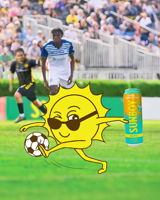 ⚽️🎉🌴 Official drink of soccer fans who happen to also drink SUNBOY!