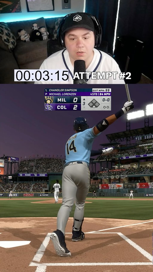 ZERO power homers… #mlb #mlbtheshow