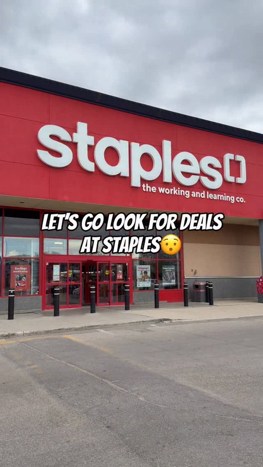 Easy Deal Days are on right now @staplescanada . You can get up to 40% off thousands of items. But the deals end July 2nd so make sure to shop instore or online right away.
 
#StaplesCanada_Partner