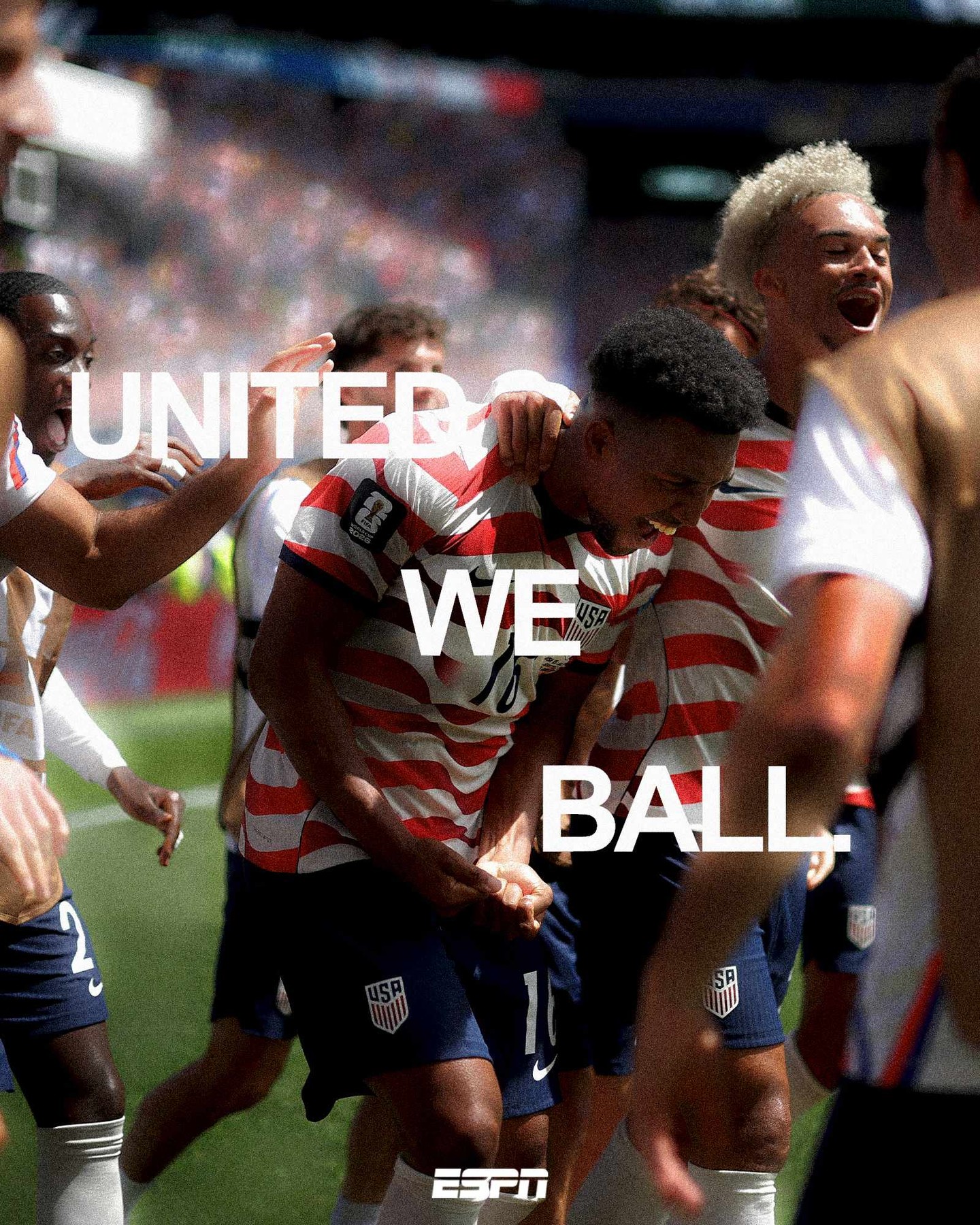 BELIEVE IT! 🇺🇸

The United States advances to the knockout round of the World Cup 🙌