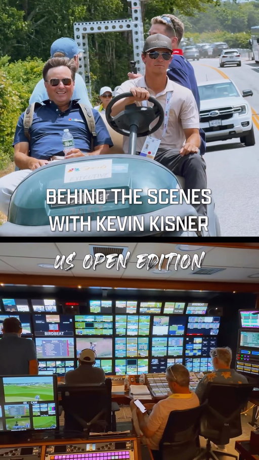 Behind the scenes with Kevin Kisner at the U.S. Open.
