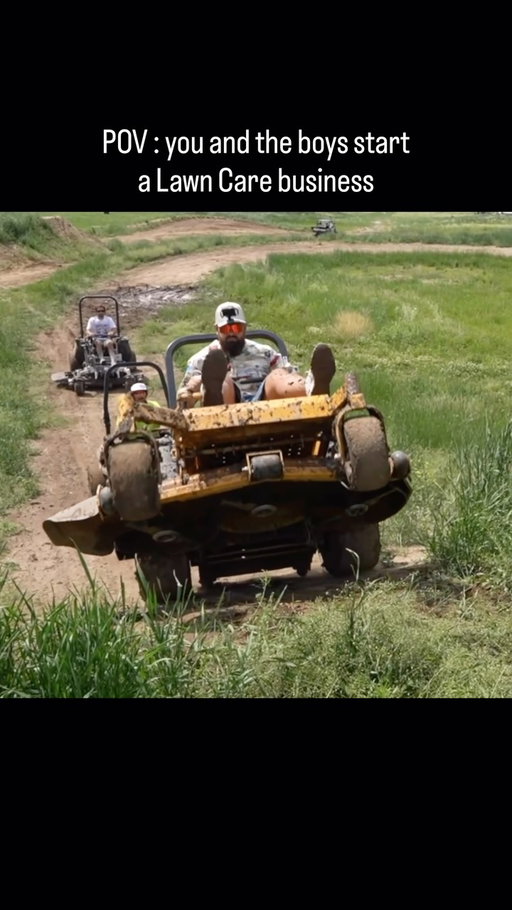 Who’s hiring these guys to do their lawn? 😂