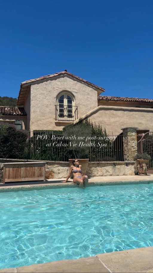 POV: Reset with me post-surgery at @calaviespa ✨

Honestly, this was exactly what I needed after a really difficult first half of the year. The past few months particularly have been a journey, and while I’m still very much in my healing and recovery era, getting to press pause for a few days with my girl @laurkenkendall felt like theee greatest gift.

Nestled in the hills of Vista, California, Cal-a-Vie is truly something special. The stillness, the food, the treatments, the beautiful surroundings…every detail invites you to slow down and simply BE. 

A few things we loved:

🌅 Slow mornings
🌟 Stargazing
🎨 Mindful watercoloring 
🏓 Pickleball
🧘‍♀️ Aerial yoga
💆‍♀️ Spa treatments
🩵 Lots of pool time

A gentle reminder that rest isn’t something you have to earn— ever. Self-care is not selfish, it is essential. 

What would your ideal wellness retreat include? Tell me below👇✨