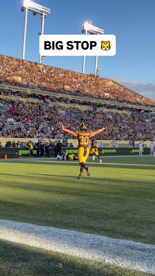 HIT STICKED ON A SECOND DOWN STOP 🐯