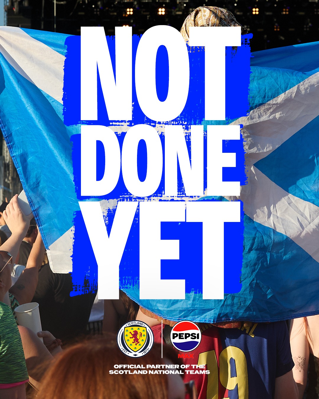 It's not done yet, Tartan Army 🏴󠁧󠁢󠁳󠁣󠁴󠁿 💙
@scotlandnationalteam
