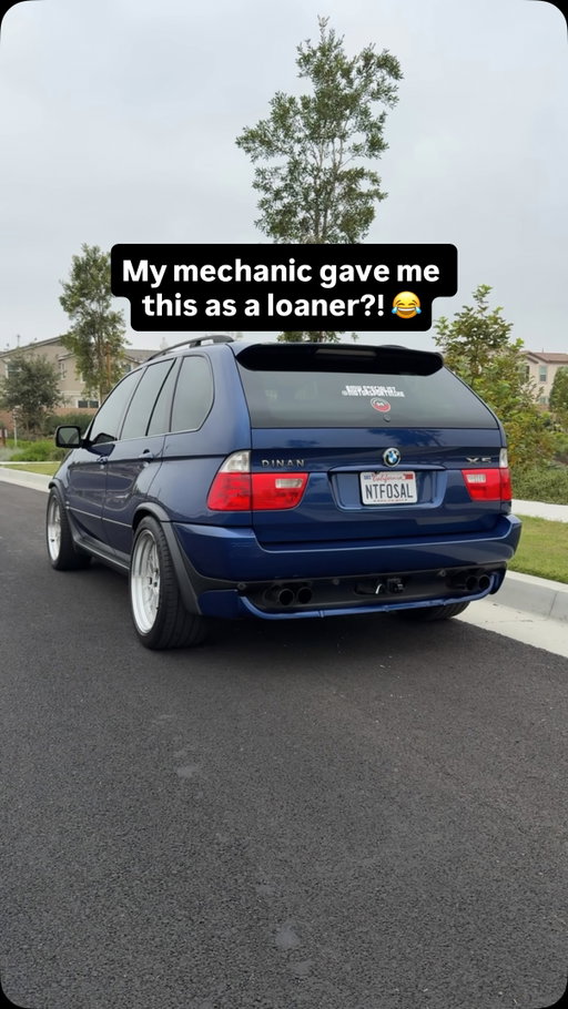 please take your time bro 😂 @motorsportm1ke 

#bmw #x5 #e53
