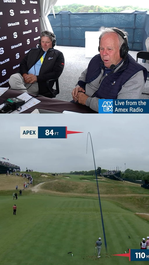 Fans all around Shinnecock are hearing the sounds of the U.S. Open on their @americanexpress radios. The best from the par-3 11th, as called by @SiriusxMSports. Radios are limit one per Card Member, while supplies last. Terms apply.