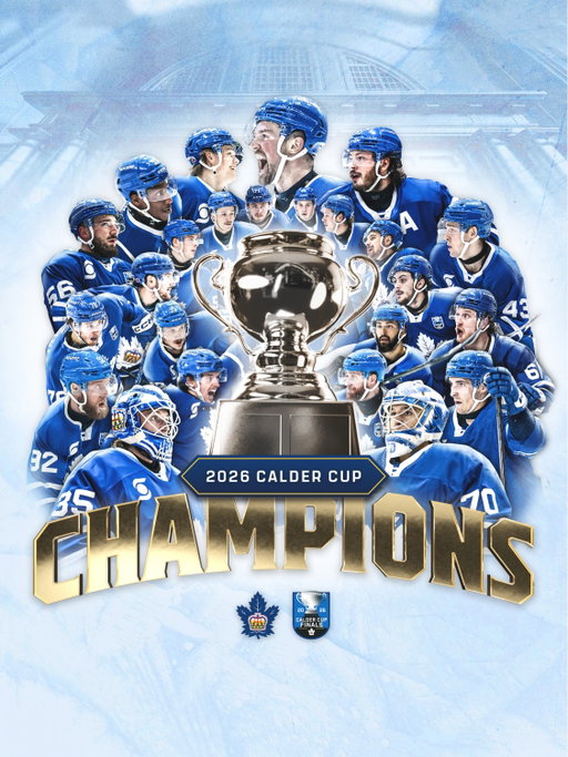NEW PERSONALITY UNLOCKED 🔓

THE TORONTO MARLIES ARE YOUR 2026 CALDER CUP CHAMPIONS!!! 🏆